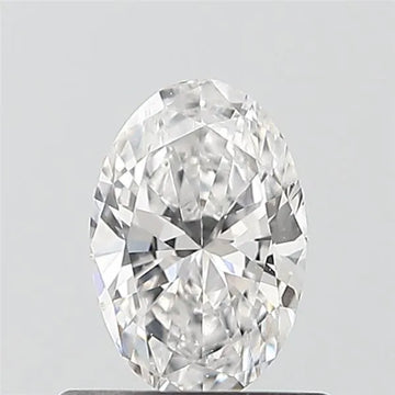 0.50ct Oval Lab Grown Diamond (Colour D, Clarity VS1, IGI Certified)