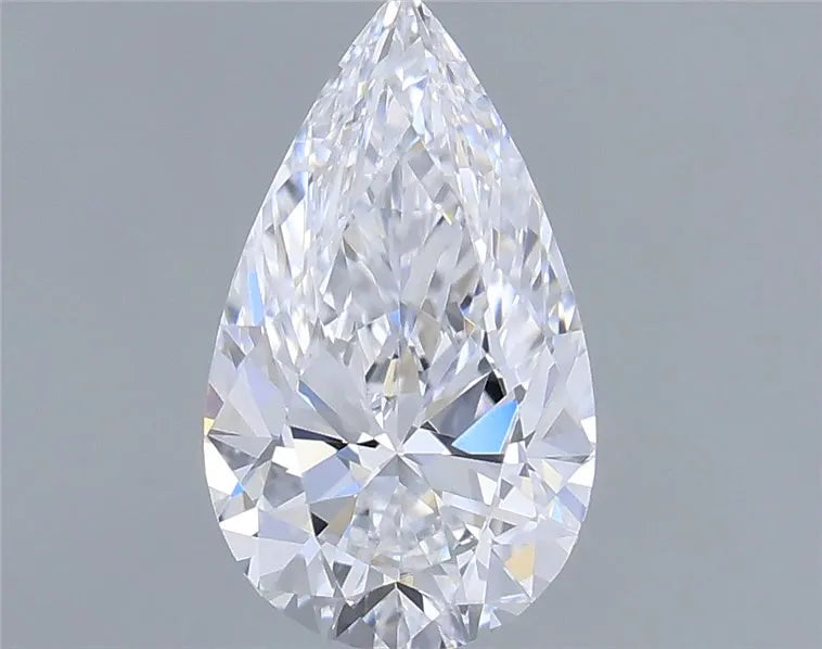 0.50ct Pear Natural Diamond (Colour D, Clarity VVS1, GIA Certified)