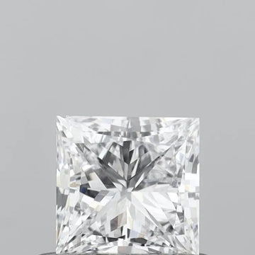 0.50ct Princess Lab Grown Diamond (Colour E, Clarity VVS2, IGI Certified)
