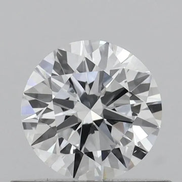 0.50ct Round Lab Grown Diamond (Colour H, Clarity VS1, Cut ID, IGI Certified)