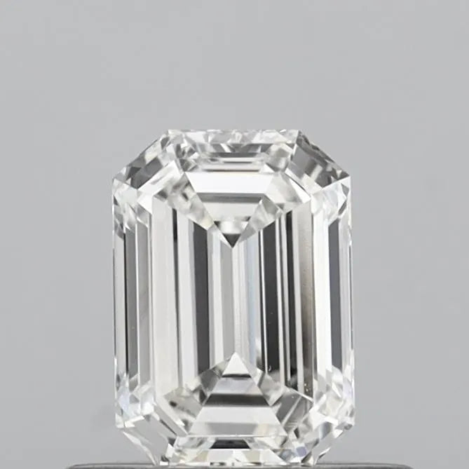 0.51ct Emerald Lab Grown Diamond (Colour F, Clarity VVS2, IGI Certified)