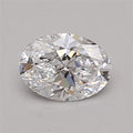 0.51ct Oval Lab Grown Diamond (Colour D, Clarity VVS1, Cut VG, IGI Certified)
