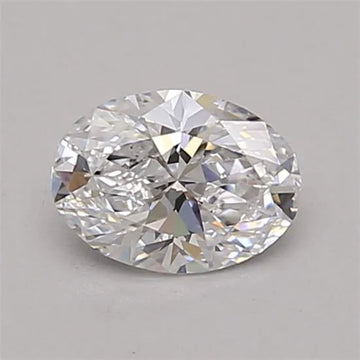 0.51ct Oval Lab Grown Diamond (Colour D, Clarity VVS1, Cut VG, IGI Certified)