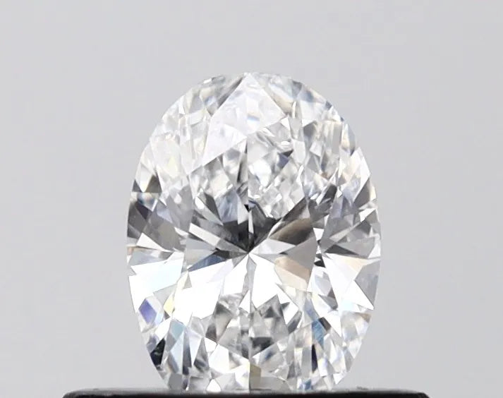 0.51ct Oval Lab Grown Diamond (Colour D, Clarity VVS2, IGI Certified)
