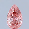 0.51ct Pear Lab Grown Diamond (Colour Fancy Vivid Pink, Clarity VS1, IGI Certified)