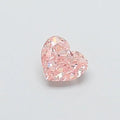 0.52ct Heart Lab Grown Diamond (Colour Fancy Intense Pink, Clarity VVS2, IGI Certified)