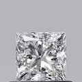 0.52ct Princess Lab Grown Diamond (Colour D, Clarity VVS2, IGI Certified)