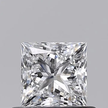 0.52ct Princess Lab Grown Diamond (Colour D, Clarity VVS2, IGI Certified)
