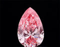 0.54ct Pear Lab Grown Diamond (Colour Fancy Vivid Pink, Clarity VS1, IGI Certified)