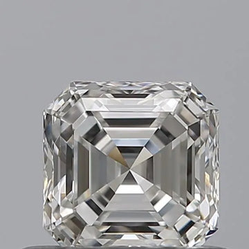 0.54ct Square emerald Natural Diamond (Colour F, Clarity IF, GIA Certified)