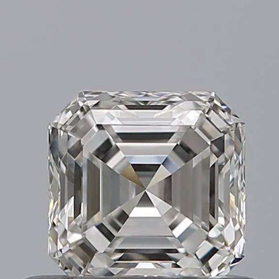 0.54ct Square emerald Natural Diamond (Colour F, Clarity IF, GIA Certified)
