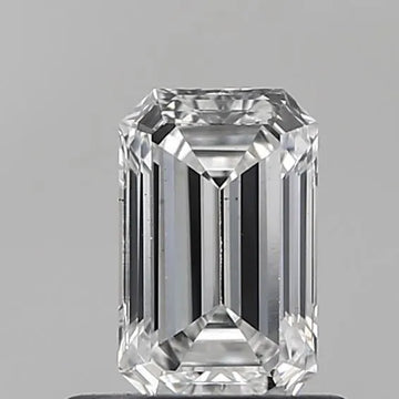 0.60ct Emerald Lab Grown Diamond (Colour E, Clarity VS2, IGI Certified)
