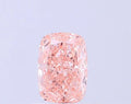 0.68ct Cushion modified Lab Grown Diamond (Colour Fancy Brownish Pink, Clarity VS1, IGI Certified)