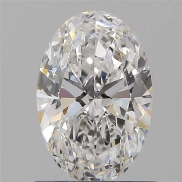 0.73ct Oval Natural Diamond (Colour D, Clarity VVS1, GIA Certified)
