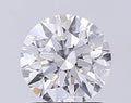 0.93ct Round Lab Grown Diamond (Colour G, Clarity VS1, Cut EX, IGI Certified)