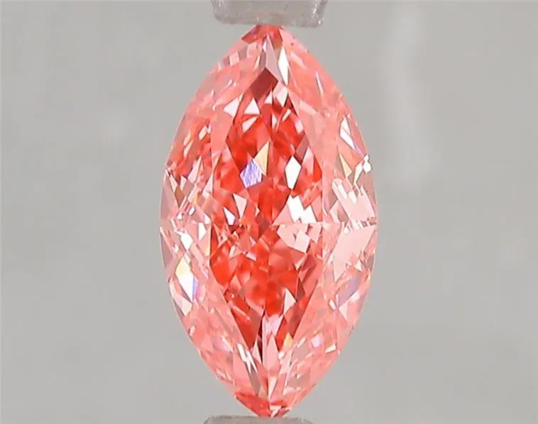 1.01ct Marquise Lab Grown Diamond (Colour Fancy Vivid Pink, Clarity VS2, IGI Certified)