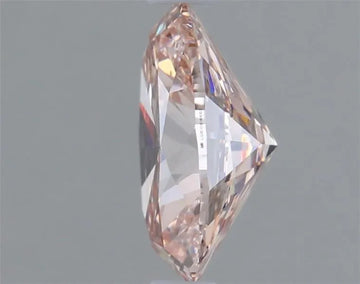 1.01ct Oval Lab Grown Diamond (Colour Fancy Light Brown, Clarity VS1, IGI Certified)