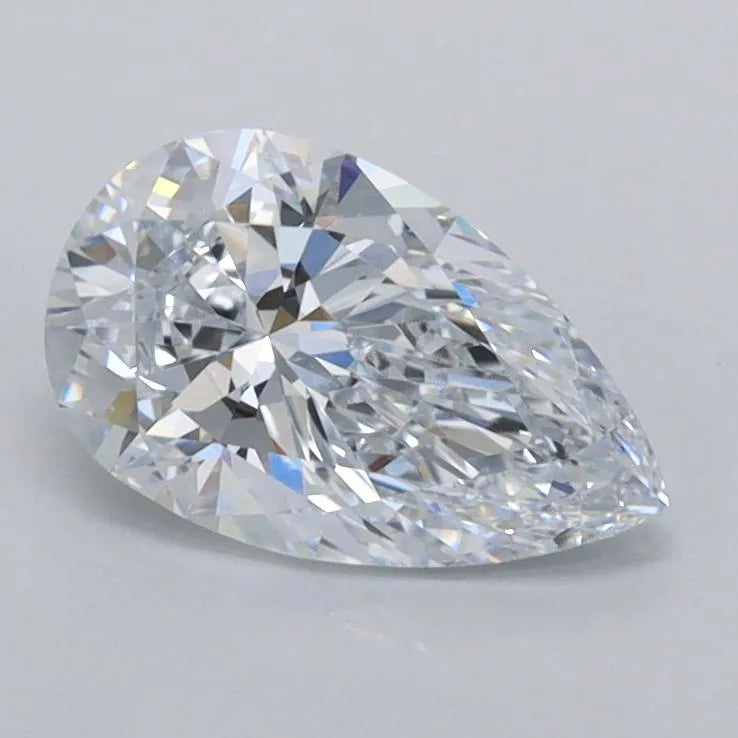 1.02ct Pear Lab Grown Diamond (Colour D, Clarity VVS1, IGI Certified)