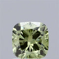 1.07ct Cushion brilliant Lab Grown Diamond (Colour Fancy Intense Green, Clarity VS1, IGI Certified)