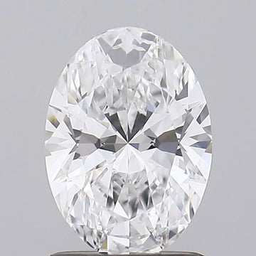 1.09ct Oval Lab Grown Diamond (Colour D, Clarity VVS2, IGI Certified)