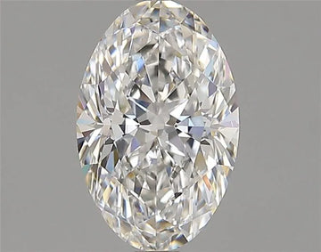 1.23ct Oval Natural Diamond (Colour E, Clarity VS2, Cut GD, GIA Certified)