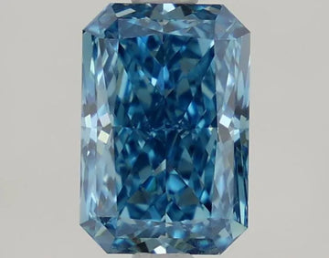 1.40ct Radiant Lab Grown Diamond (Colour Fancy Vivid Blue, Clarity VS1, IGI Certified)