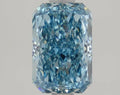 1.41ct Radiant Lab Grown Diamond (Colour Fancy Vivid Blue, Clarity VS1, IGI Certified)