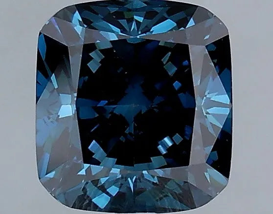 1.42ct Cushion modified Lab Grown Diamond (Colour Fancy Deep Blue, Clarity VS1, Cut VG, IGI Certified)