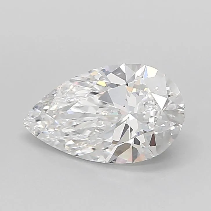 1.50ct Pear Lab Grown Diamond (Colour D, Clarity FL, IGI Certified)
