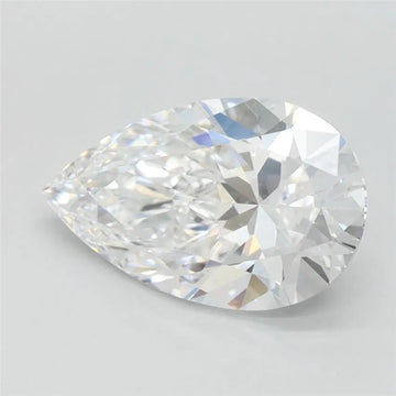 1.52ct Pear Lab Grown Diamond (Colour D, Clarity FL, IGI Certified)