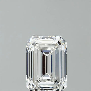 1.75ct Emerald Lab Grown Diamond (Colour E, Clarity FL, IGI Certified)