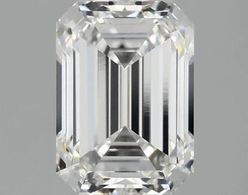 2.00ct Emerald Lab Grown Diamond (Colour F, Clarity VVS1, IGI Certified)