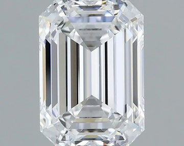 2.00ct Emerald Natural Diamond (Colour D, Clarity IF, GIA Certified)