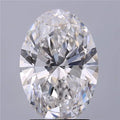 2.00ct Oval Lab Grown Diamond (Colour F, Clarity VVS1, IGI Certified)