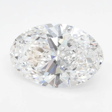 2.01ct Oval Lab Grown Diamond (Colour D, Clarity IF, IGI Certified)