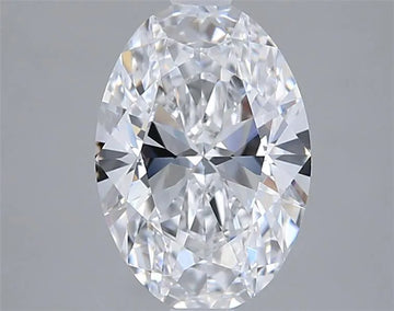 2.01ct Oval Lab Grown Diamond (Colour D, Clarity VVS1, IGI Certified)