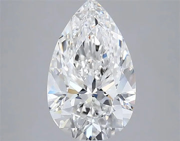 2.01ct Pear Lab Grown Diamond (Colour F, Clarity VVS2, IGI Certified)
