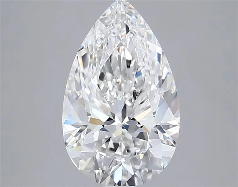 2.01ct Pear Lab Grown Diamond (Colour F, Clarity VVS2, IGI Certified)