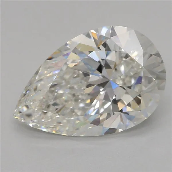2.01ct Pear Lab Grown Diamond (Colour G, Clarity VVS2, IGI Certified)