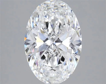 2.03ct Oval Lab Grown Diamond (Colour D, Clarity IF, IGI Certified)