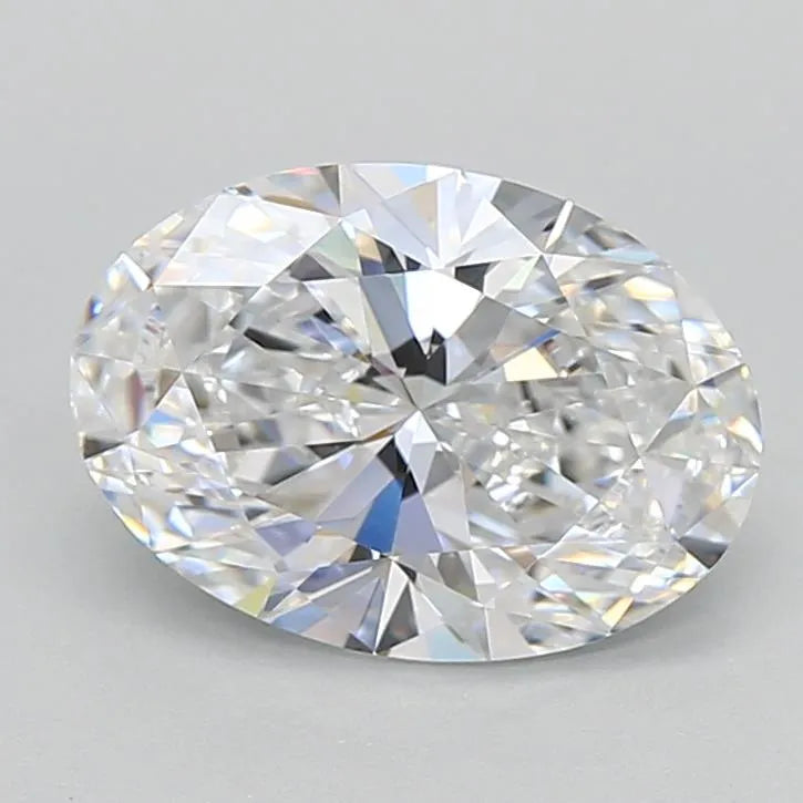 2.03ct Oval Lab Grown Diamond (Colour D, Clarity IF, IGI Certified)