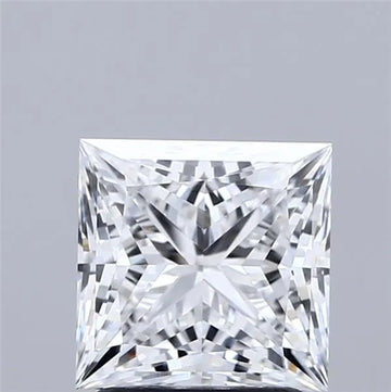 2.05ct Princess Lab Grown Diamond (Colour E, Clarity VVS1, GIA Certified)