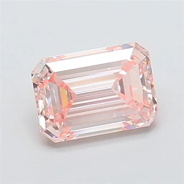 2.09ct Emerald Lab Grown Diamond (Colour Fancy Pink, Clarity VVS2, IGI Certified)