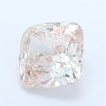 2.11ct Cushion brilliant Lab Grown Diamond (Colour Fancy Intense Pink, Clarity VS1, Cut GD, IGI Certified)