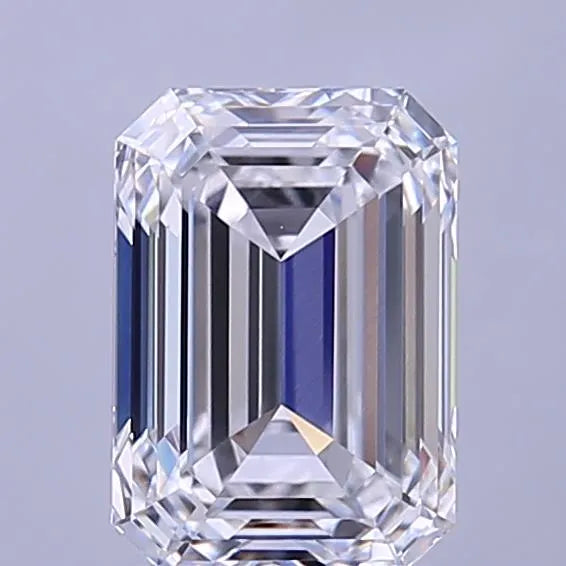 2.11ct Emerald Lab Grown Diamond (Colour D, Clarity VVS1, IGI Certified)