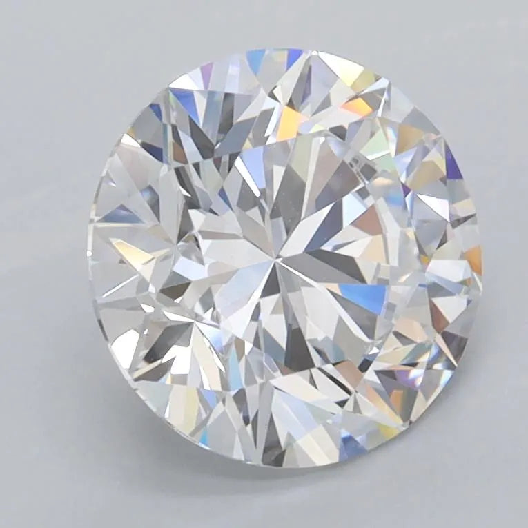 2.15ct Round Lab Grown Diamond (Colour D, Clarity FL, Cut ID, IGI Certified)