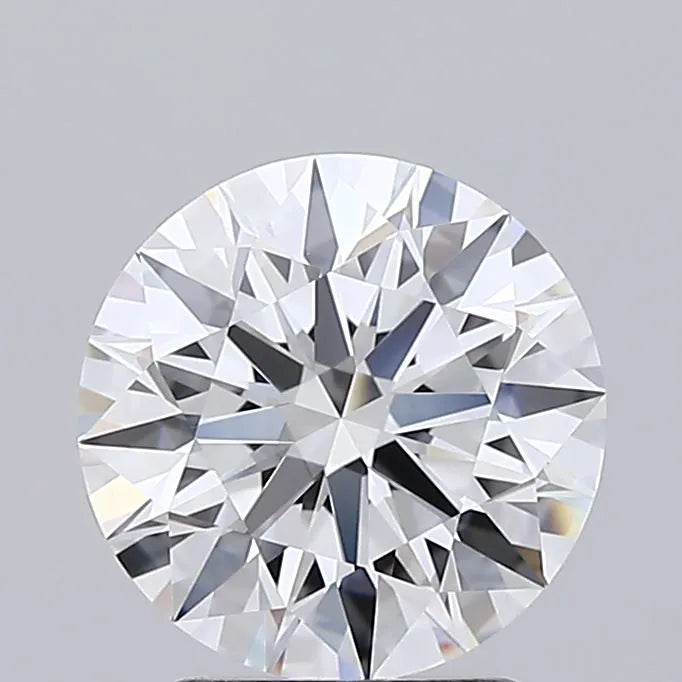 2.24ct Round Lab Grown Diamond (Colour D, Clarity IF, Cut ID, IGI Certified)