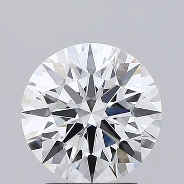 2.26ct Round Lab Grown Diamond (Colour D, Clarity IF, Cut ID, IGI Certified)