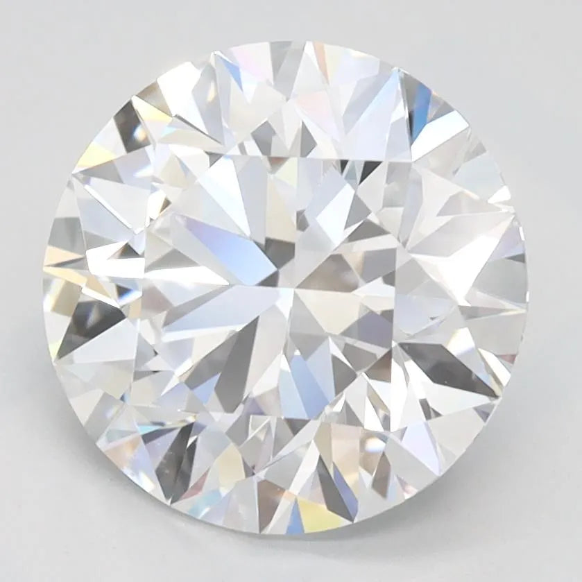 2.28ct Round Lab Grown Diamond (Colour D, Clarity IF, Cut ID, IGI Certified)