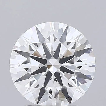 2.39ct Round Lab Grown Diamond (Colour D, Clarity IF, Cut ID, IGI Certified)